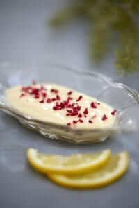 Citronfromage m/ flødeskum, MAD til hver DAG