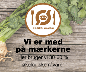 logoet for det økologiske spisemærke i bronze